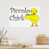 ピッコロチック文字 ポスター (キッチン)