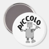 ピッコロロボット文字 マグネット (正面/裏面)