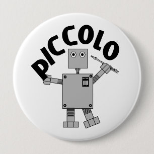 ピッコロロボット文字 缶バッジ