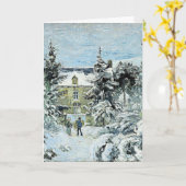 ピッサロ – ピエットハウスアットモンフーコー カード (黄色い花)