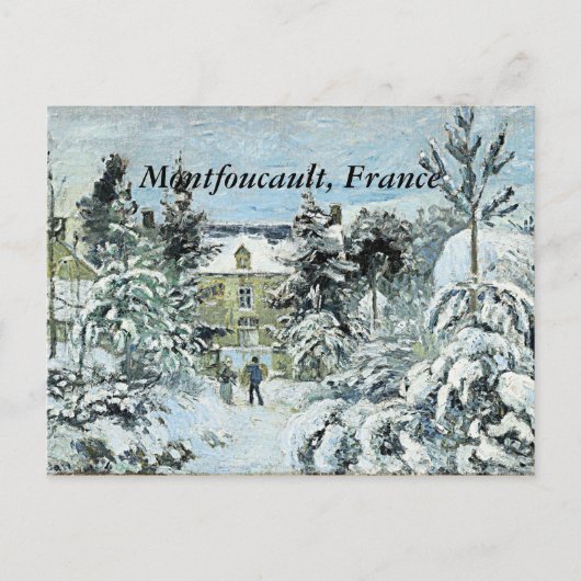 ピッサロ – ピエットハウスアットモンフーコー ポストカード (正面)