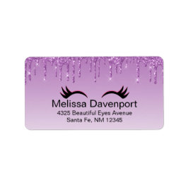 ピッスタイリッシュク&ブラックのダレグリッター ラベル