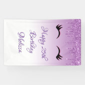 ピッスタイリッシュク&ブラックのダレグリッター 横断幕 (横)