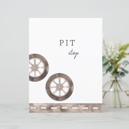 ピッストップトカスタムパーティー標識 (スタンド正面)