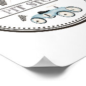 ピッストップトレースカー乗り場 ポスター (角)