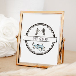 ピッストップトレースカー乗り場 ポスター