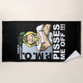 ピッセスオフビーチタオル ビーチタオル (正面)