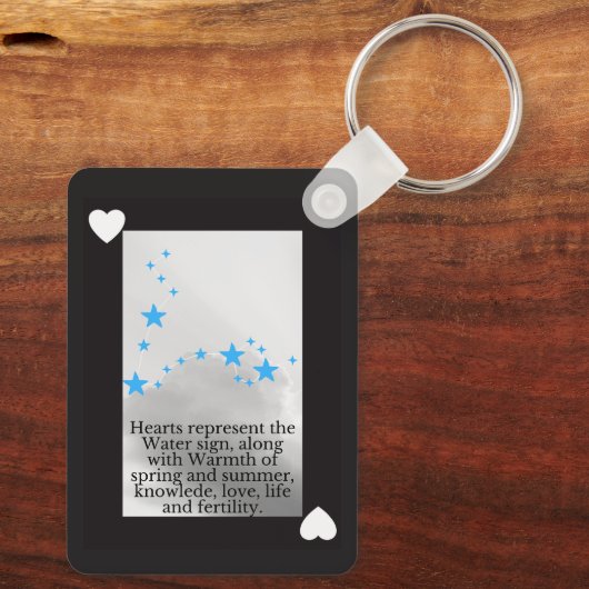 ピッセスキング〔占星術の〕十二宮図 キーホルダー (裏面)