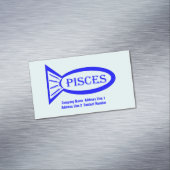 ピッセススターサインフィッシュカスタム マグネット名刺 (インサイチュ)