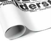 ピッセスワードクラウド〔占星術の〕十二宮図インスピレーション ラッピングペーパー (ロールコーナー)