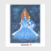 ピッセス女神インシテリア銀河系宇宙 シール (シート)