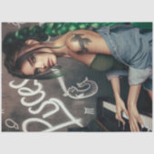 ピッセス〔占星術の〕十二宮図ミュージシャンピアノデクページ 薄葉紙 (正面)