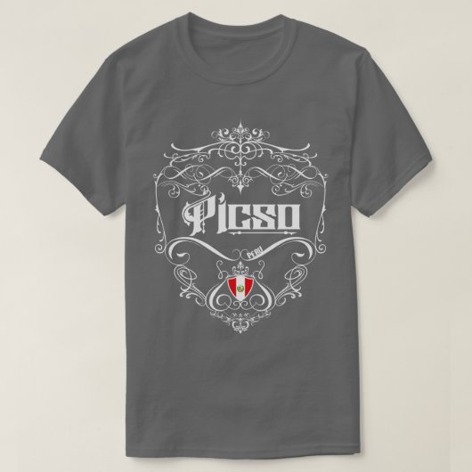 ピッソヴィンテージデザイン Tシャツ (デザイン正面)