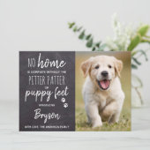 ピッター・パッター・パッピー・足ズ新人ペット・ドッグ・パッピー・シャワー 招待状 (スタンド正面)