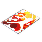 ピッチのソフトボールプレーヤーは絶食します ノートブック (左側)