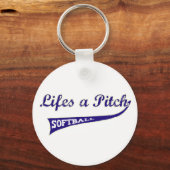 ピッチを上げろ！ キーホルダー (正面)