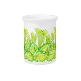 ピッチャーの「調和イン・グリーン」 ピッチャー