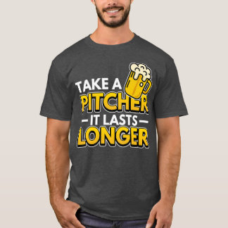 ピッチャーを取る長いバーテンダーギフト2 Tシャツ