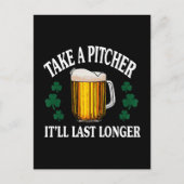 ピッチャーを取れば長く続く ポストカード (正面)