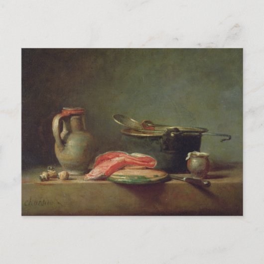 ピッチャー付き銅の釜 ポストカード (正面)