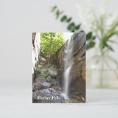 ピッチャー滝 ホワイトマウンテン ニューハンプシャー 写真 ポストカード (スタンド正面)