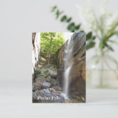 ピッチャー滝 ホワイトマウンテン ニューハンプシャー 写真 ポストカード (スタンド正面)