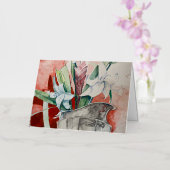 ピッチャー箔グリーティングカード 箔グリーティングカード (蘭)