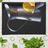 ピッチャー&レモンのキッチンタオル キッチンタオル (折り畳み)