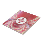 ピッチ万華鏡のように千変万化するパターン：クリケットボールThe Game'sハート タイル (側面)