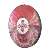 ピッチ万華鏡のように千変万化するパターン:クリケットボールThe Game'sハート ダーツボード (正面右)