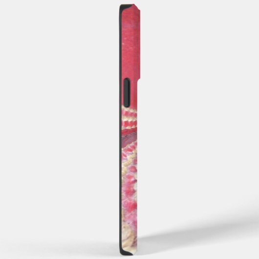 ピッチ万華鏡のように千変万化するパターン:クリケットボールThe Game'sハート Case-Mate iPhoneケース (裏面 / 右)