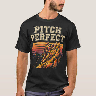ピッチ・パーフェクト ロッククライミング マウンテン Tシャツ