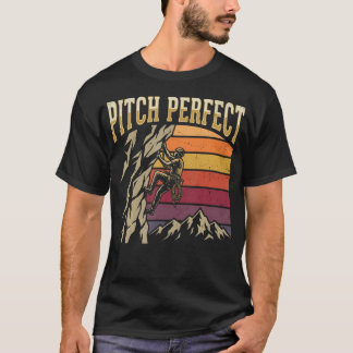 ピッチ・パーフェクト ロッククライミング マウンテン Tシャツ