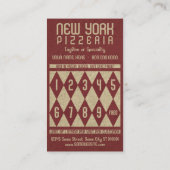 ピッツェリアダイヤモンドロイヤリティカード ロイヤリティカード (裏面)