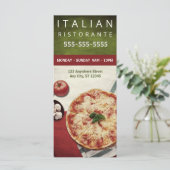 ピッツェリアビジネス メニュー (スタンド正面)