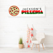 ピッツェリアピザバースデーパーティー 横断幕 (インサイチュ)