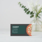 ピッツェリアレストラン 名刺 (スタンド正面)