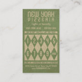 ピッツェリア・ダイヤモンド・スタンプ・カード ロイヤリティカード (裏面)