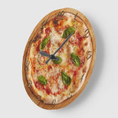 ピッツェリア ラージ壁時計 (傾斜)