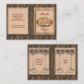 ピッツェリア 名刺 (正面/裏面)