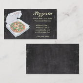 ピッツェリア 名刺 (正面/裏面)