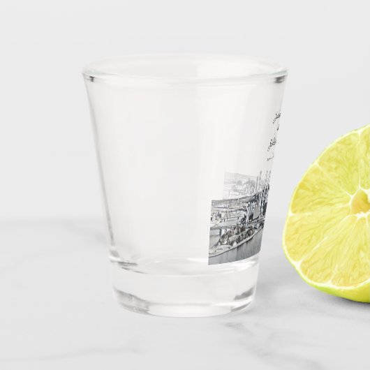 ピッツバパーソナライズされたーグショットグラス ショットグラス (左)