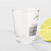 ピッツバパーソナライズされたーグスカイラインショットグラス ショットグラス (左)