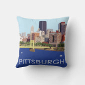 ピッツバークールグスカイラインコンピュータイラストレーション クッション (裏面)