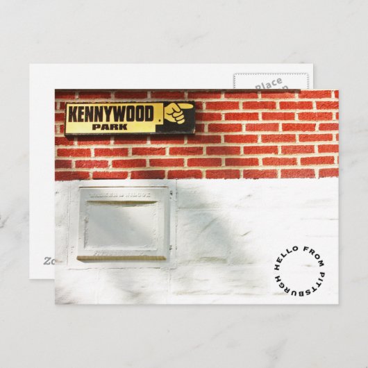 ピッツバーグからこんにちは ポストカード (正面/裏面)