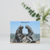 ピッツバーグからの挨拶 ポストカード (スタンド正面)