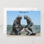 ピッツバーグからの挨拶 ポストカード (正面/裏面)