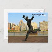 ピッツバーグからの挨拶 ポストカード (正面/裏面)