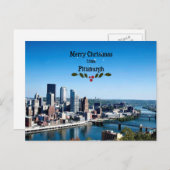 ピッツバーグからの聖降誕祭 シーズンポストカード (正面/裏面)