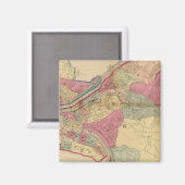 ピッツバーグとアレゲーニー マグネット (正面/裏面)